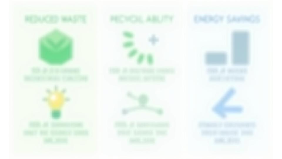 모듈러 건설의 환경적 이점을 시각적으로 설명하는 친환경 인포그래픽